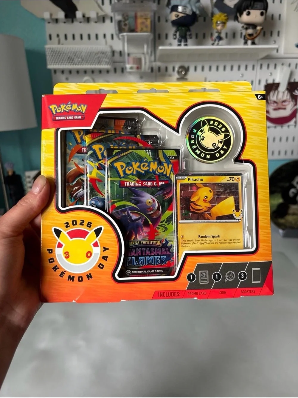 pikachu pokemon day card Pokemon Trading Card Game Organized Play Series 6 Rare Holo Pikachu #9